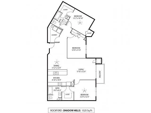 Floor plan Rockford