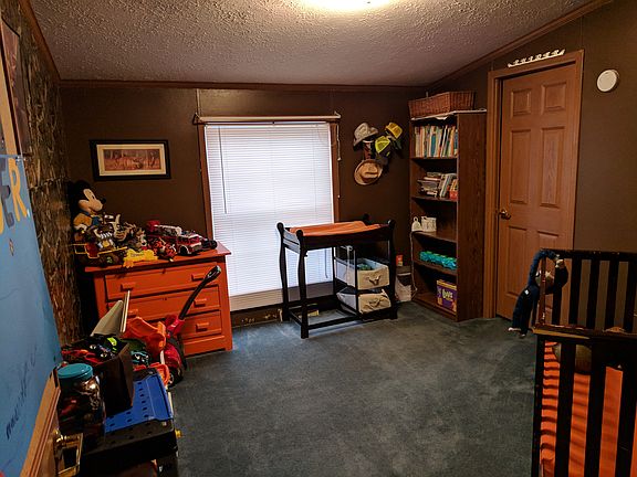 Bedroom with walk in closet