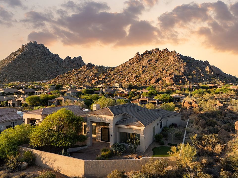 Aeriel View Mountain Views