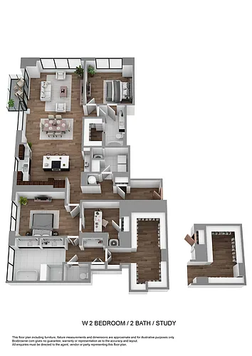 Floor plan W