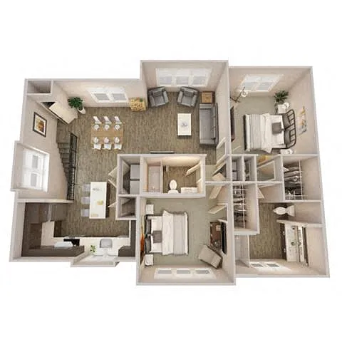 Floor plan KENSINGTON
