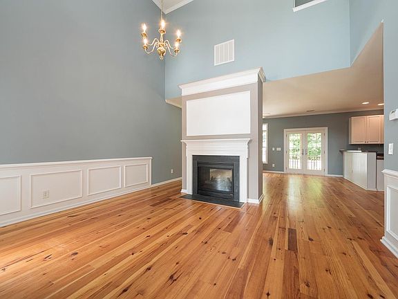 An open floorplan designed for entertaining