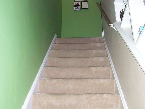 Stairs to second floor