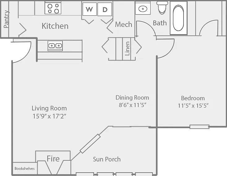 Midland Falls Apartment Homes — Photo 36