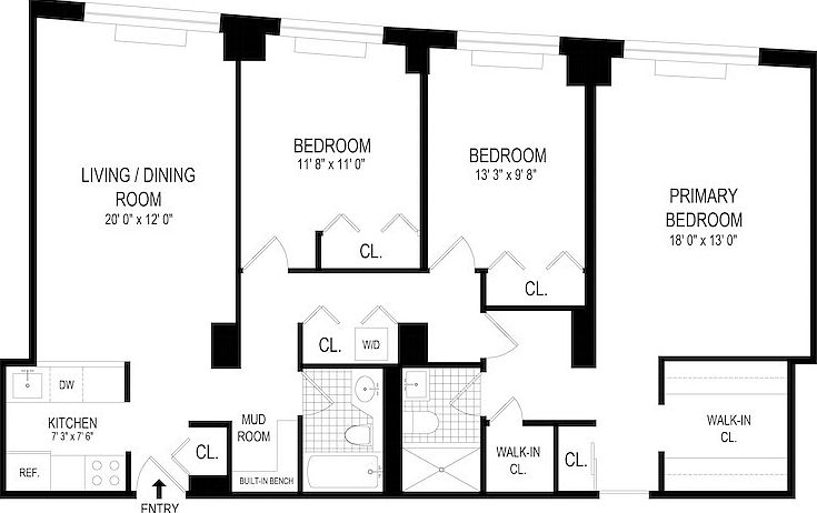 1st image of 2373 Broadway #1203/1204