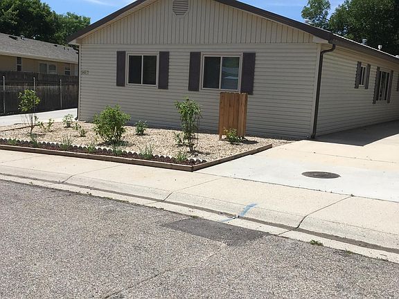 RV parking pad on the right