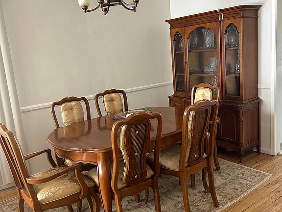Dining Room with furniture
