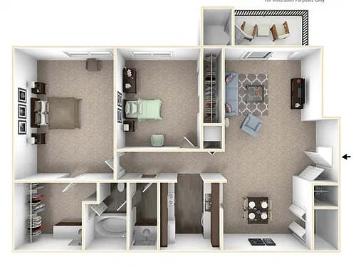 Floor plan Erie