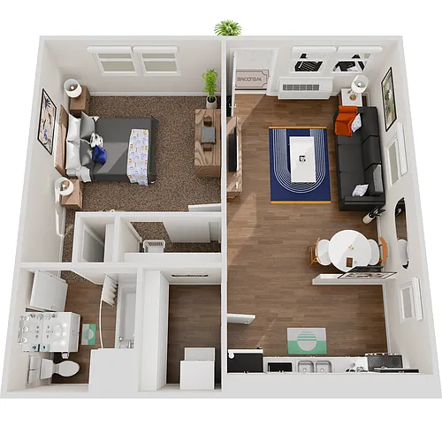 Floor plan The Julep-The Azalea