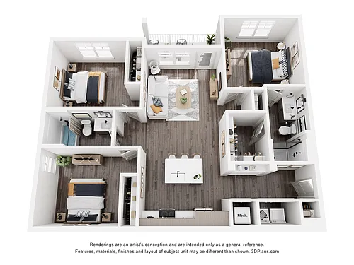 Floor plan C1