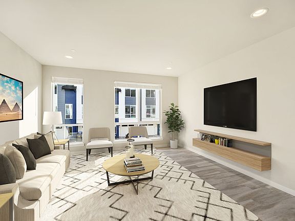 Light-filled gathering room