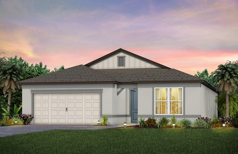 Exterior Rendering, Elevation CO2B