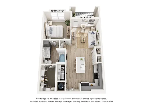 Floor plan Putter