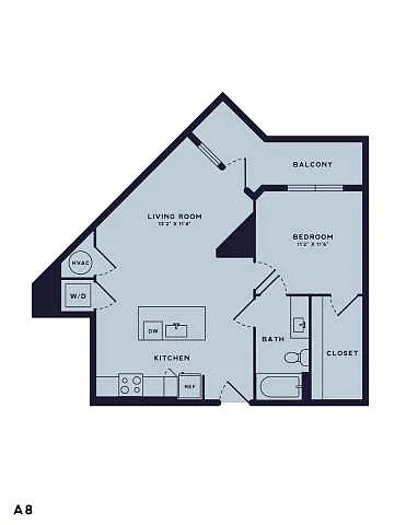 Floor plan A8