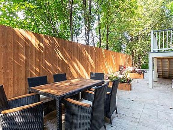 Common back patio
