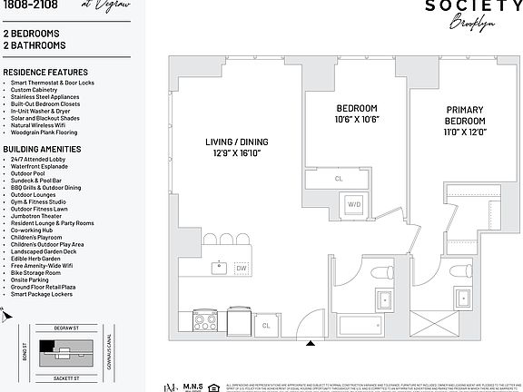 2nd image of 500 Degraw St #1808