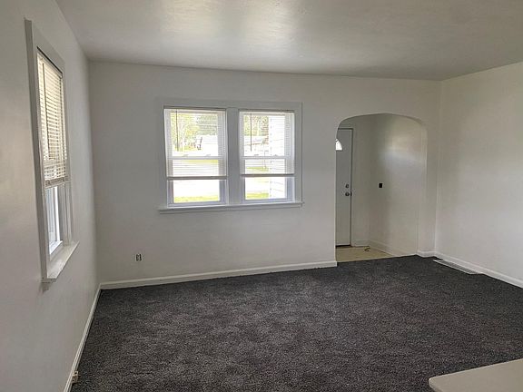 all freshly painted and new carpet throughout. this is living room