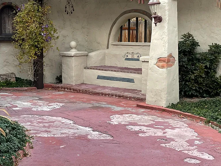 Back patio