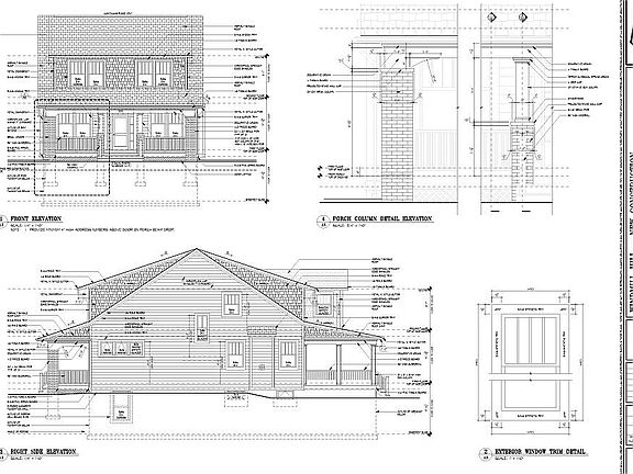 Front and Side Elevation
