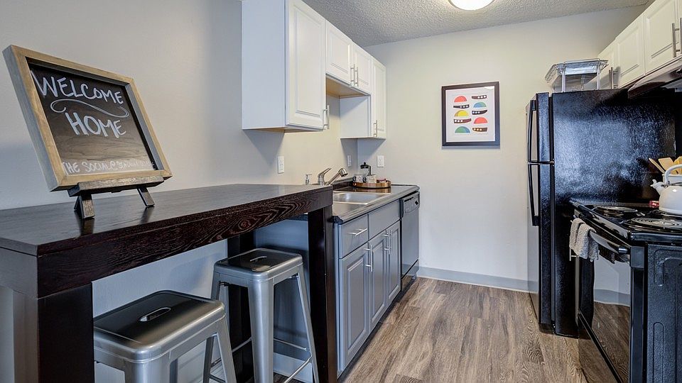 Vinyl plank is available on first floor renovated units.*