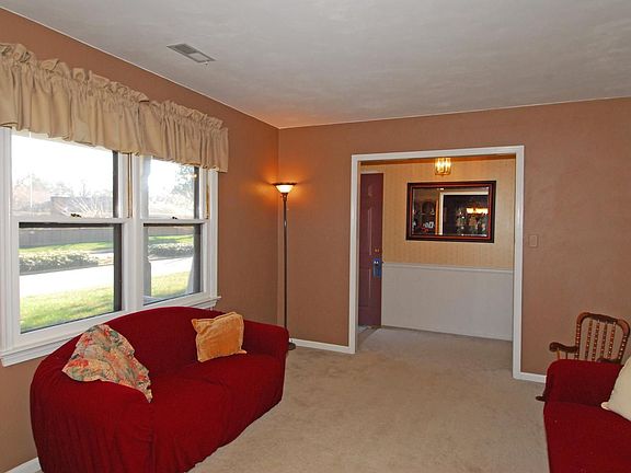 Formal living room and foyer