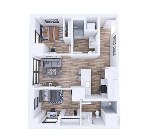 Floor plan B02 Club