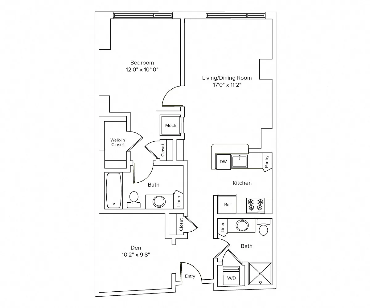 Floor plan A5D