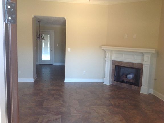 Great room fireplace