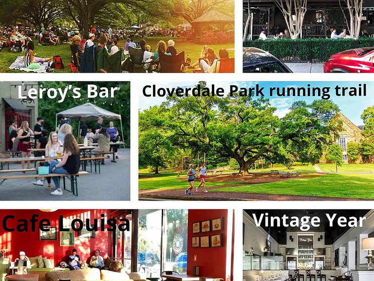 The best location in Montgomery! Walking distance to all these and more.
