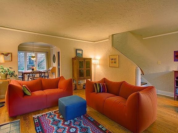 Beautiful hardwood floors through main floor, heated by efficient Convectair