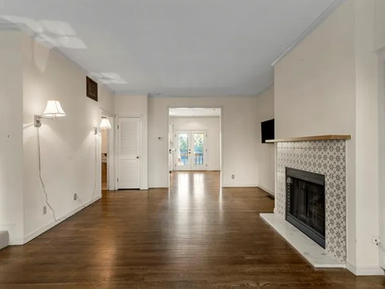 Living room on entry level shown without furniture