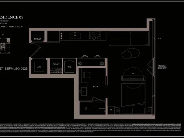 20 NE 11th St #3705, Miami, FL 33132