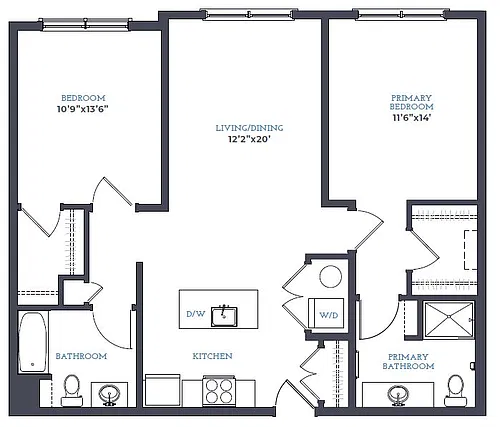 Floor plan B01