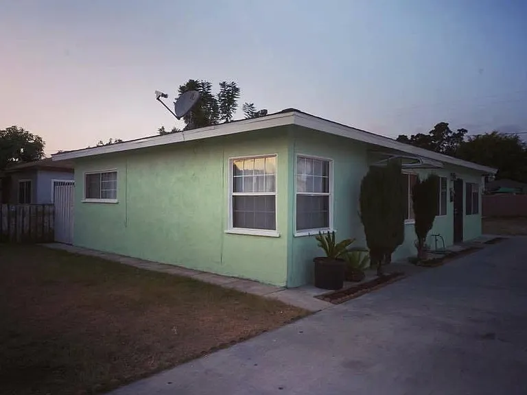 Outside view. There is a fence at this property, enclosed dr