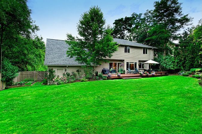 Huge back yard