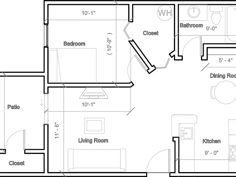 PC 1 bed Standard PC 1 bed Standard