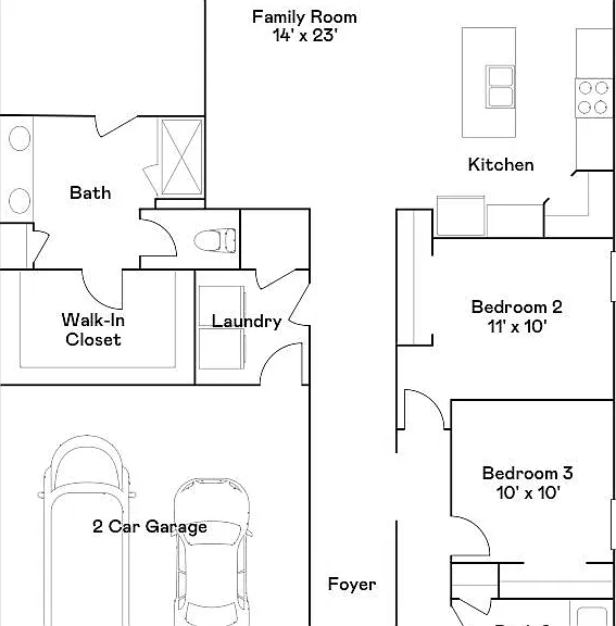 Split Floorplan 4 Bedroom 2 Bathroom 1936 Sqft Modern Smart Home