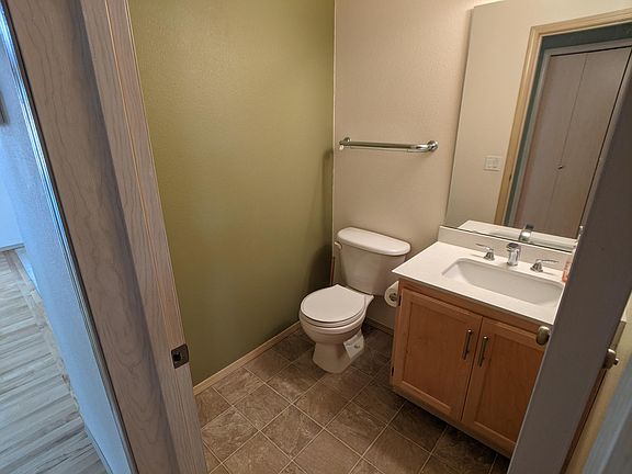 Powder room on the main floor