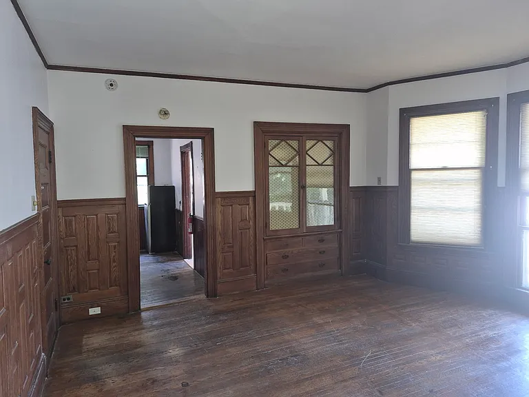 Old Hardwood Floors being professionally restored and refinished this week