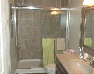Bath # 1 (tile floor & shower)