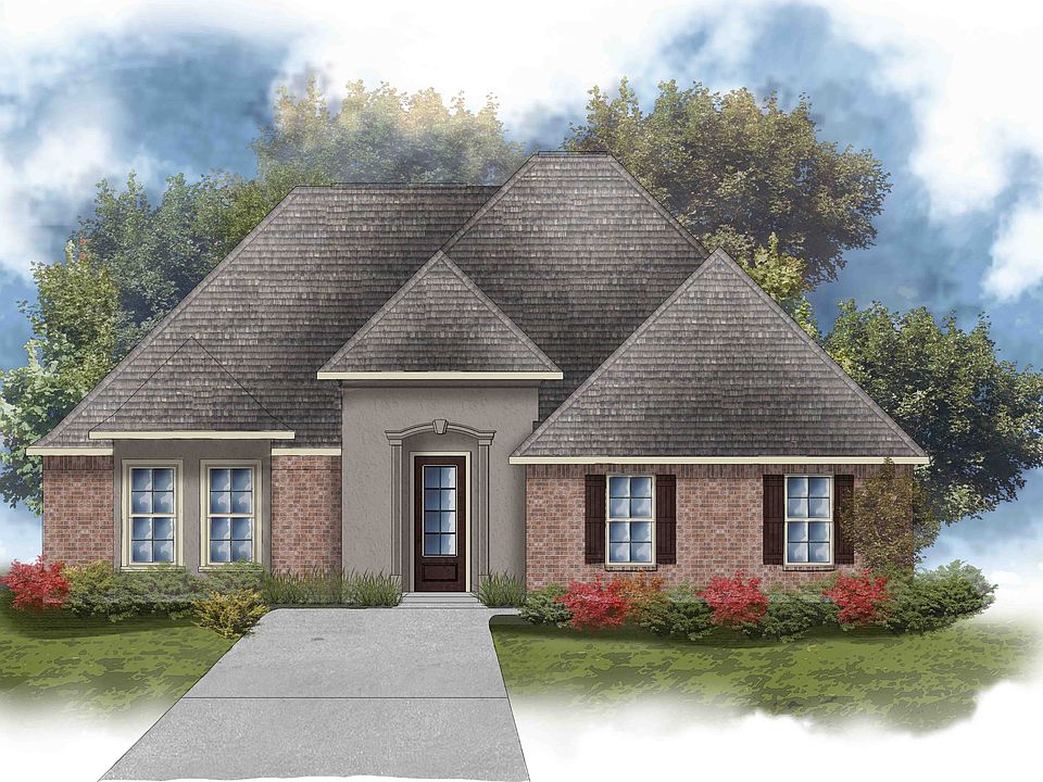 Gabriel IV A - Front Elevation - DSLD Homes