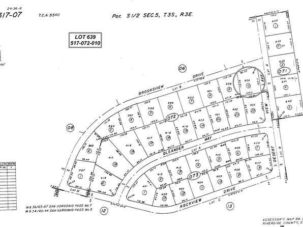 55827 Brooksview Dr Lot 639, Whitewater, CA 92282