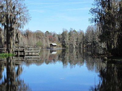 Dock and lake