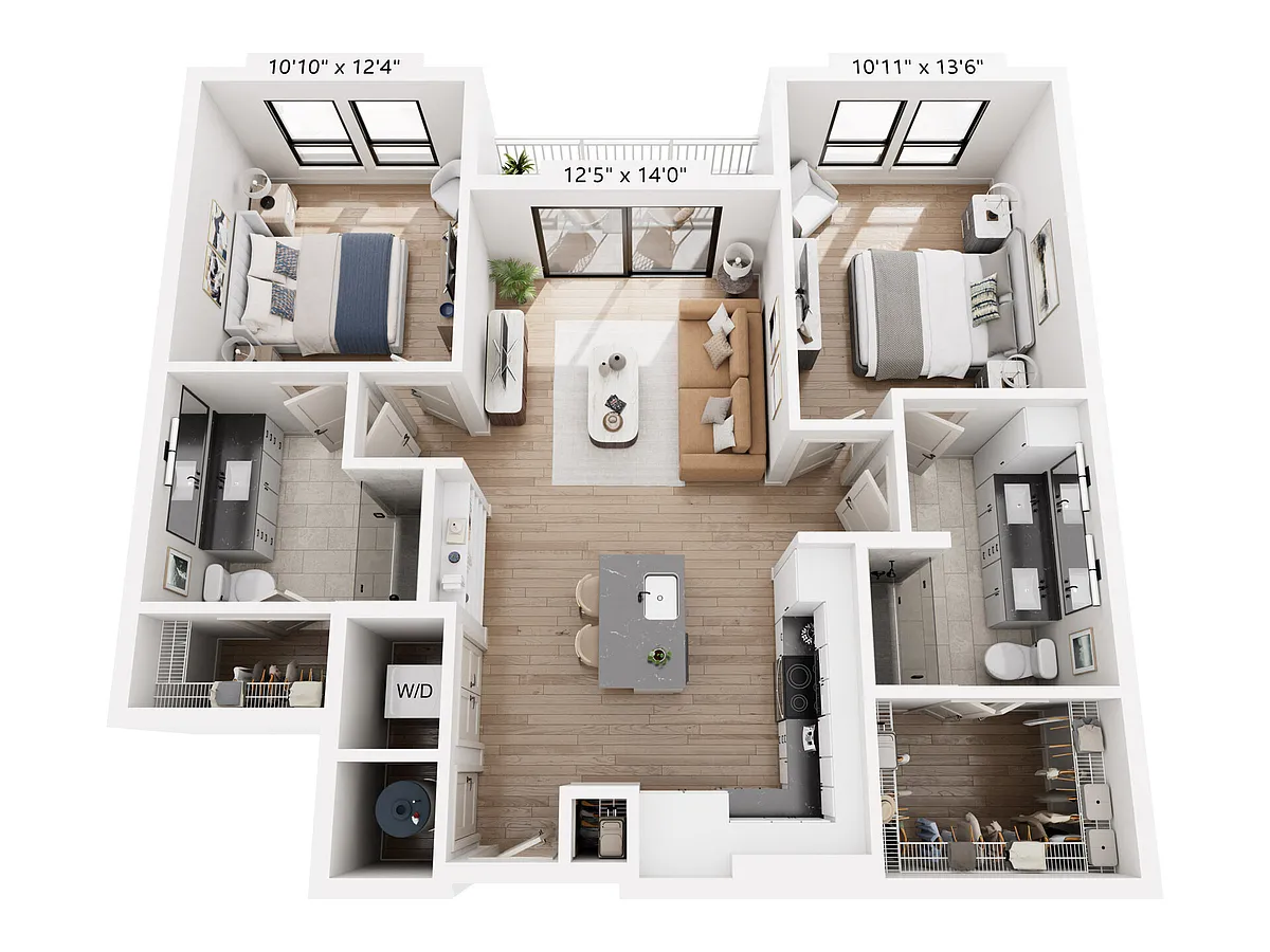 Floor plan B3