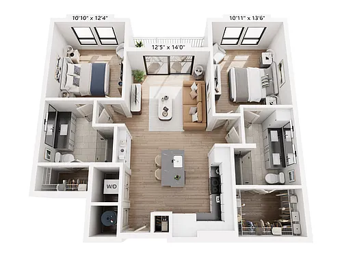 Floor plan B3
