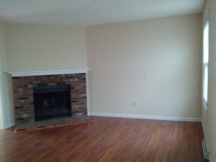 hardwood & fireplace LR
