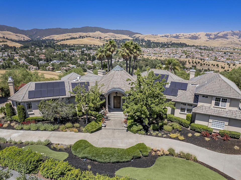 Aerial photo of front