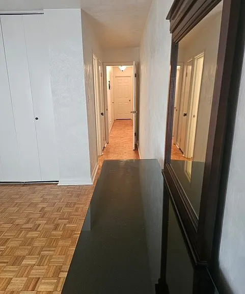 Hallway view from master bedroom