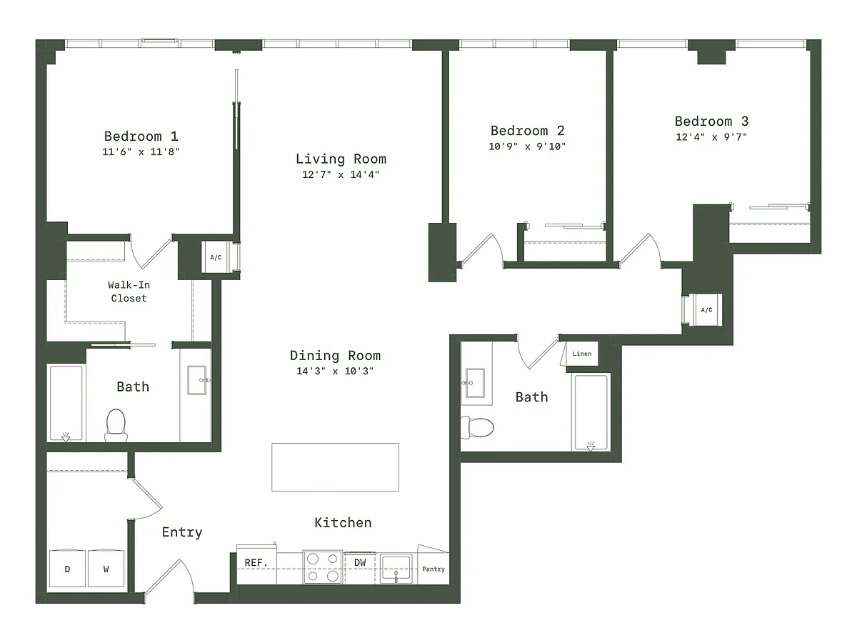 Floor plan PE9