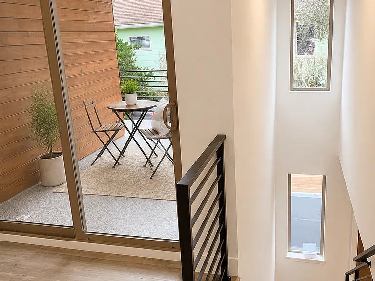Big windows, plenty of natural light